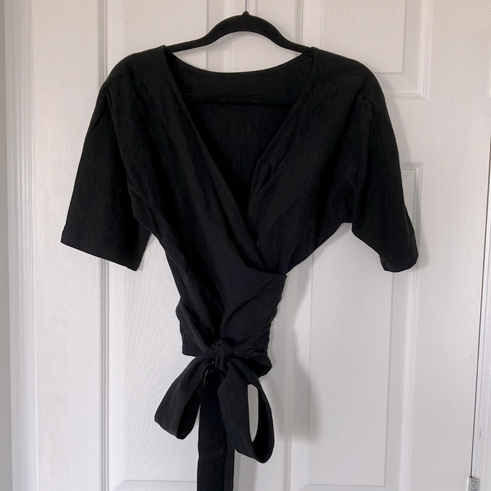 Korinne Vader wrap top